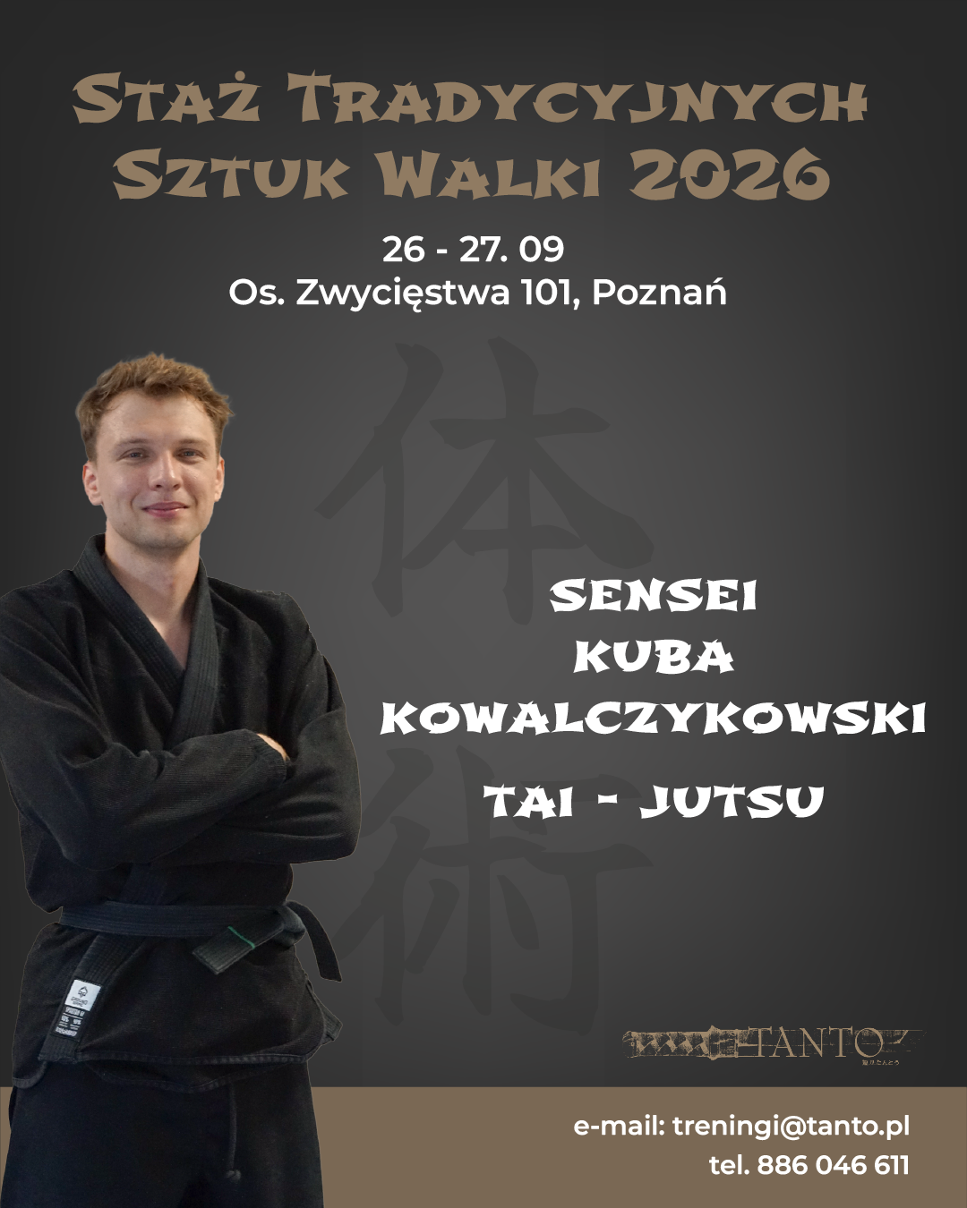 Portret: Sensei Kuba Kowalczykowski
