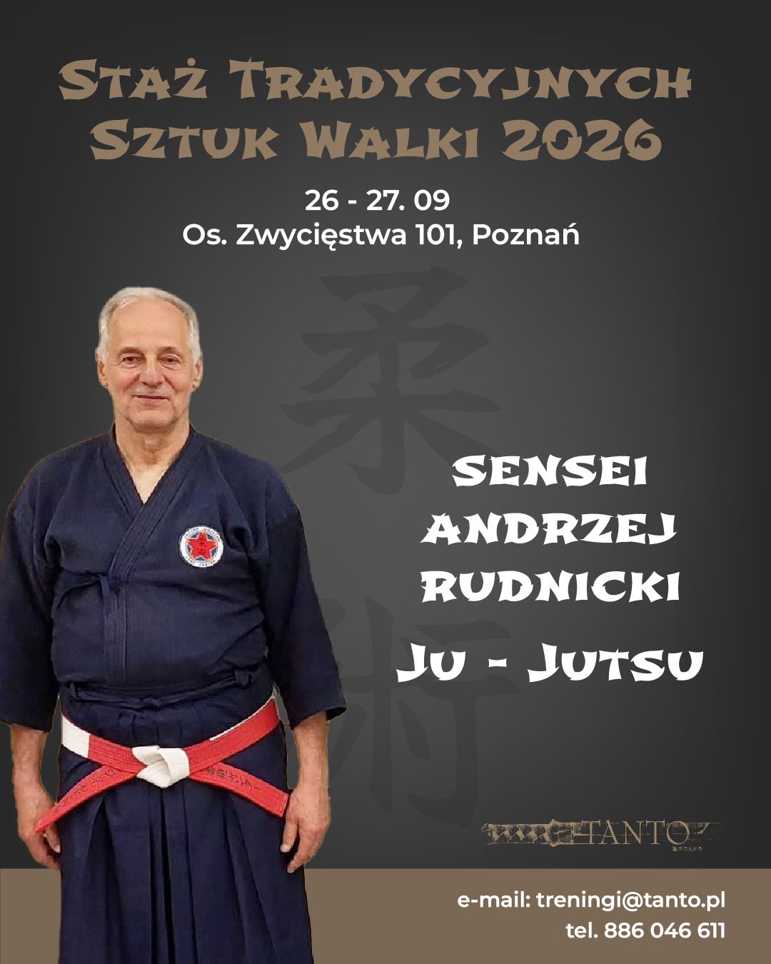 Portret: Renshi Andrzej Rudnicki