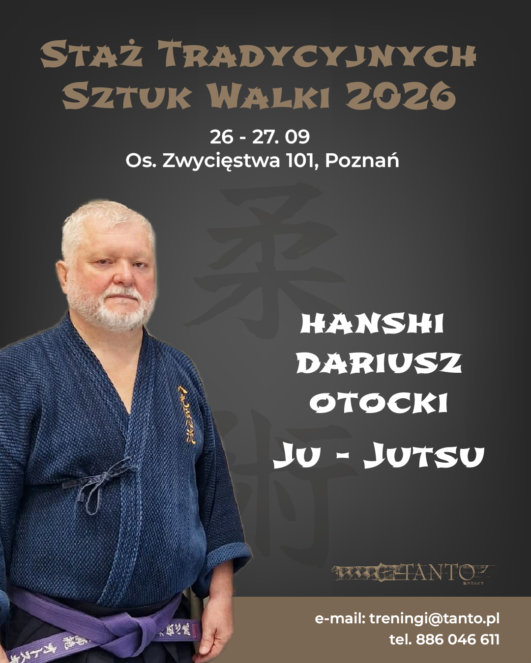 Portret: Hanshi Dariusz Otocki