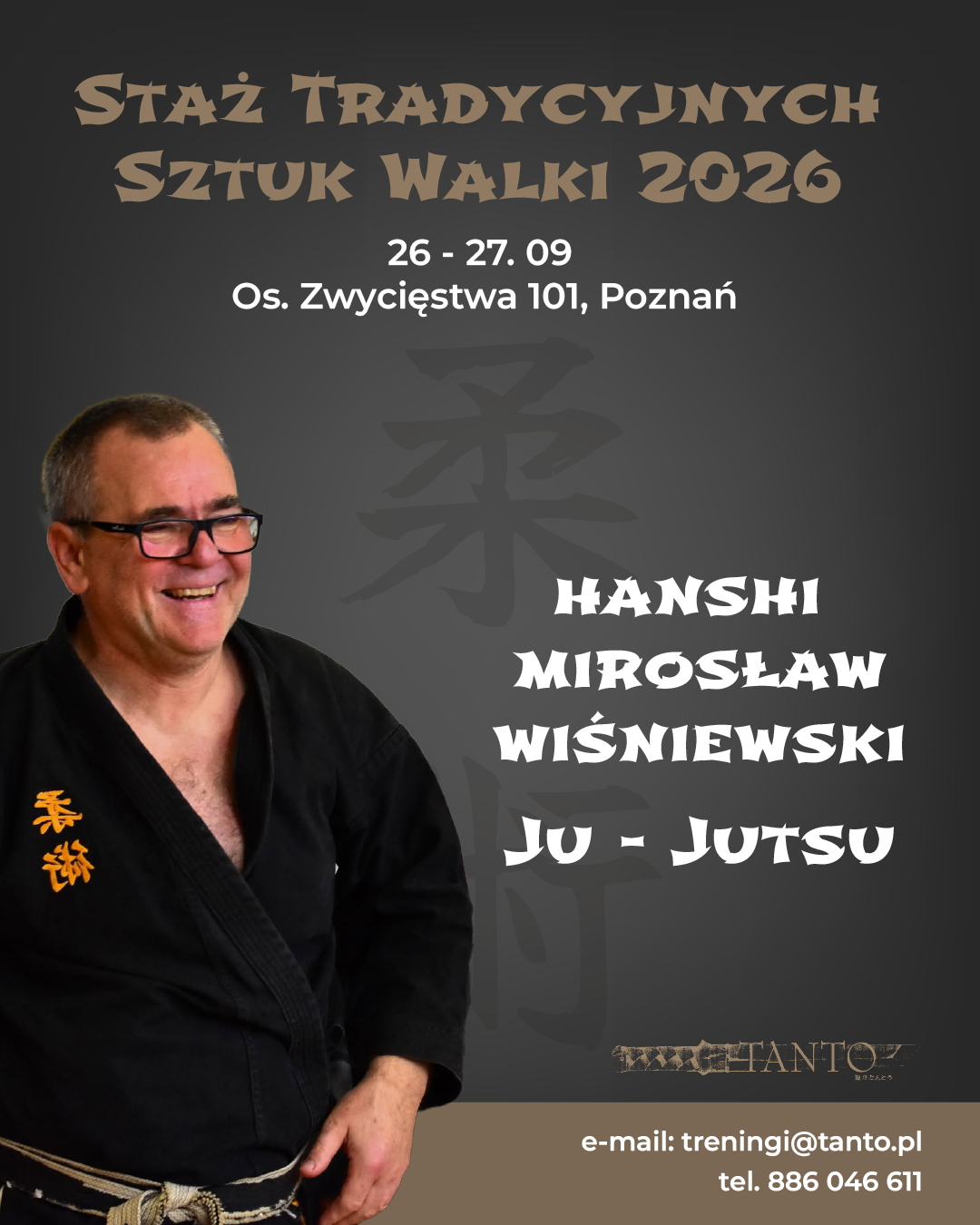 Portret: Hanshi Mirosław Wiśniewski