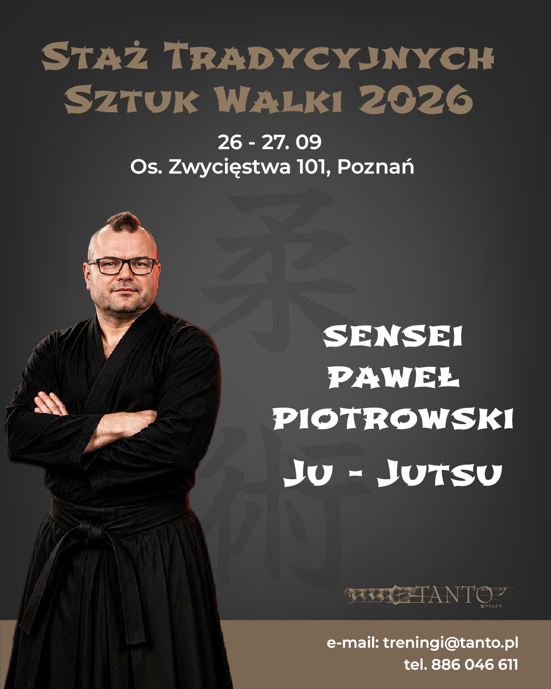Portret: Sensei Paweł Piotrowski