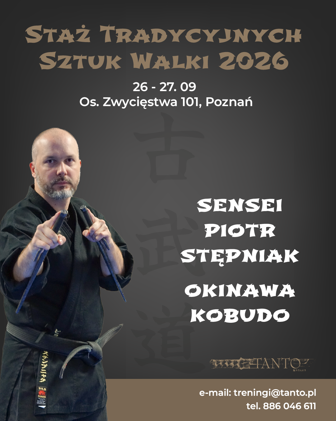Portret: Sensei Piotr Stępniak